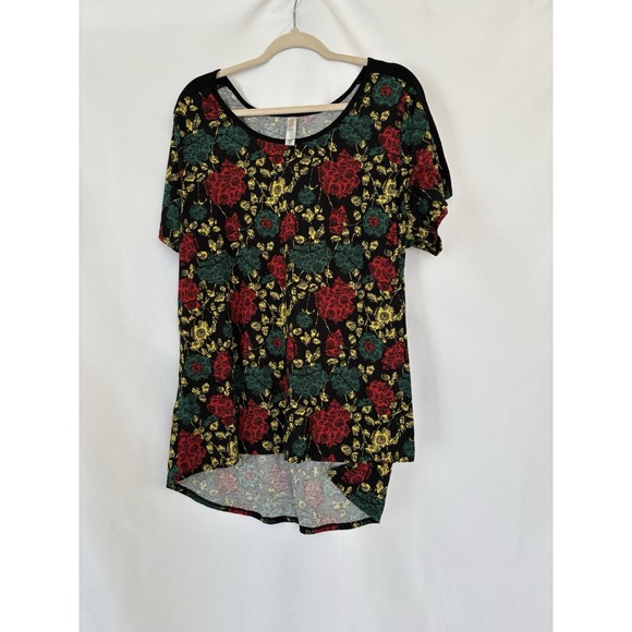 Lularoe Multi-Colored Floral Print Classic T Tee Shirt - 3XL‎ - Picture 1 of 2